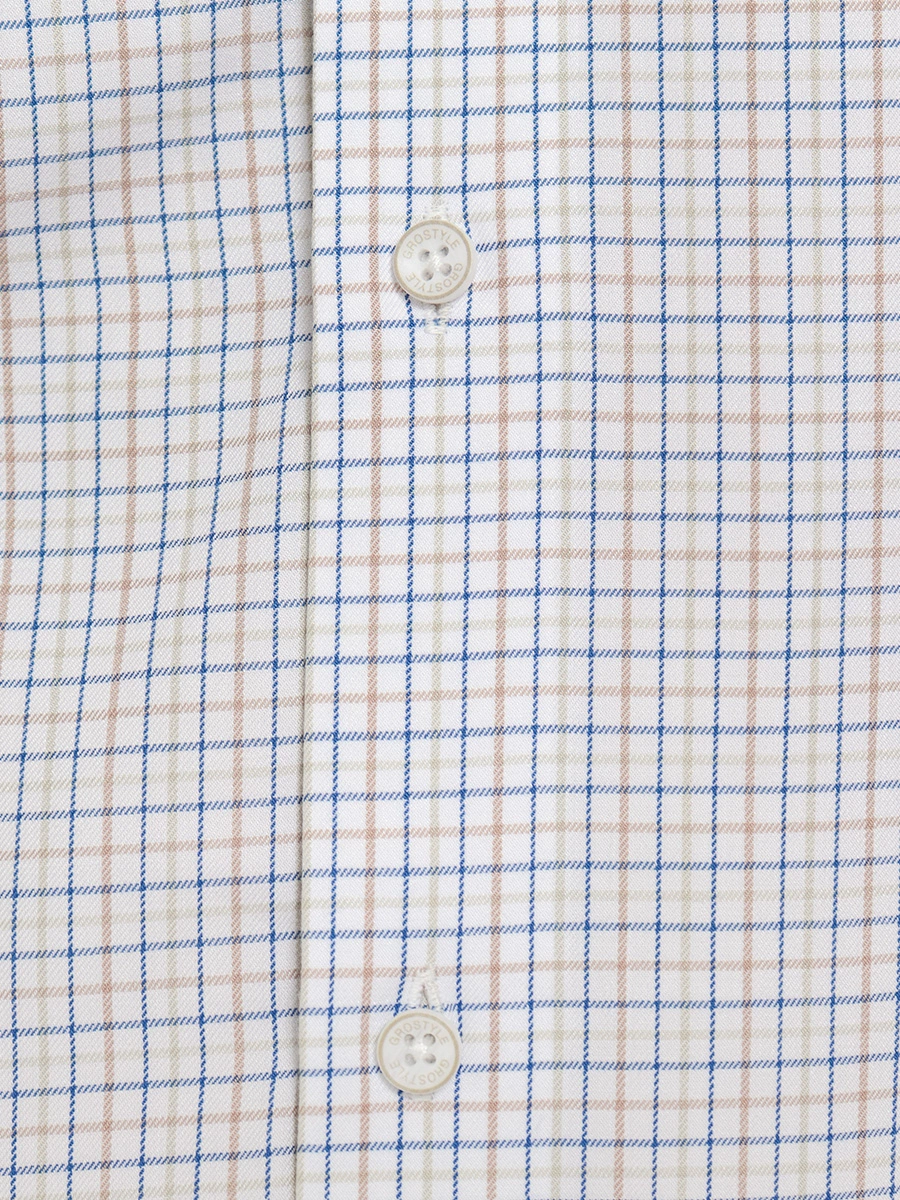 Полуприлегающая рубашка в клетку таттерсолл Slim fit